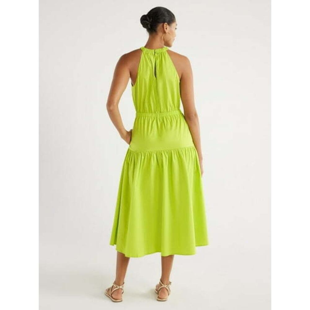 Elie Tahari | Sleeveless Halter-Neck Dress - Picture 2 of 9
